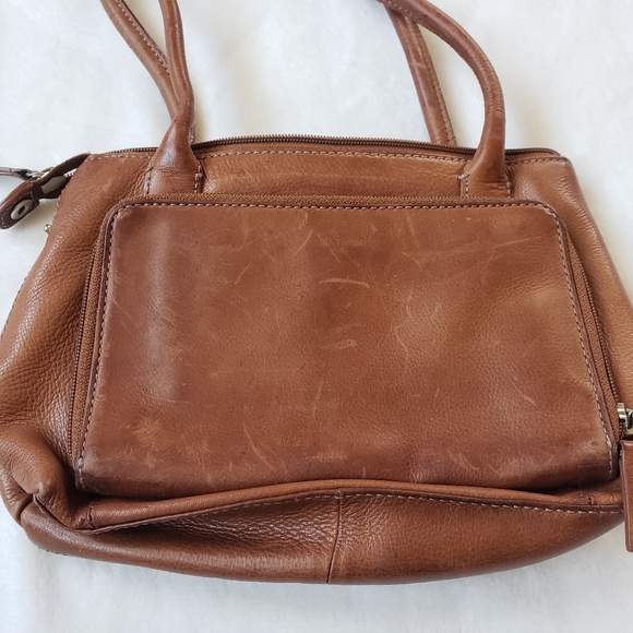 Fossil Leather Shoulder Bag - Picture 4 of 10